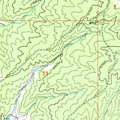 United States Geological Survey Horcado Ranch, NM (2002, 24000-Scale) digital map