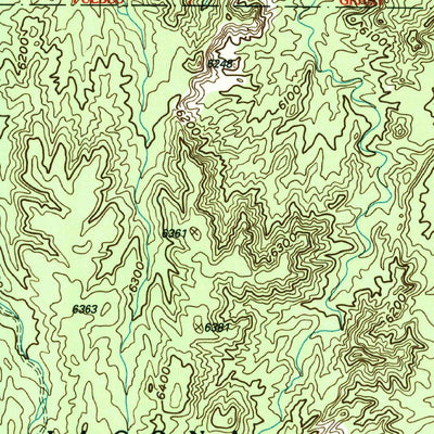 United States Geological Survey Horcado Ranch, NM (2002, 24000-Scale) digital map