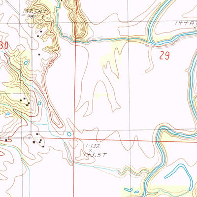 United States Geological Survey Hord, IL (1985, 24000-Scale) digital map