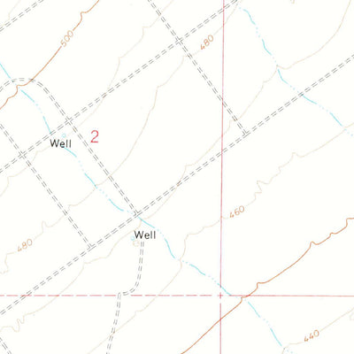 United States Geological Survey Horn, AZ (1965, 24000-Scale) digital map
