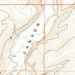 United States Geological Survey Horn Butte, OR (1964, 24000-Scale) digital map