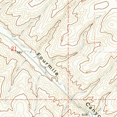 United States Geological Survey Horn Butte, OR (1964, 24000-Scale) digital map