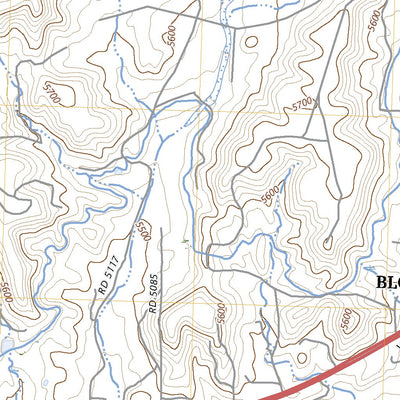 United States Geological Survey Horn Canyon, NM (2023, 24000-Scale) digital map