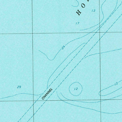 United States Geological Survey Horn Island East, MS (1982, 24000-Scale) digital map