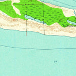 United States Geological Survey Horn Island West, MS (1960, 24000-Scale) digital map