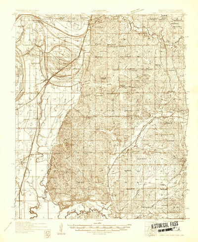 United States Geological Survey Horn Lake, MS-TN-AR (1932, 48000-Scale) digital map