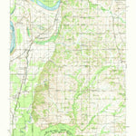 United States Geological Survey Horn Lake, MS-TN-AR (1932, 62500-Scale) digital map