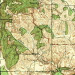 United States Geological Survey Horn Lake, MS-TN-AR (1935, 62500-Scale) digital map