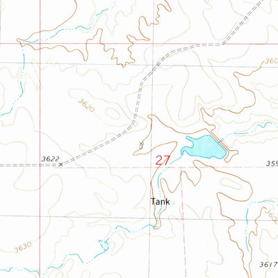 United States Geological Survey Horn, NE (1980, 24000-Scale) digital map