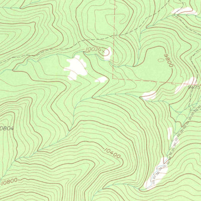 United States Geological Survey Horn Peak, CO (1959, 24000-Scale) digital map