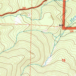 United States Geological Survey Horn Peak, CO (2001, 24000-Scale) digital map
