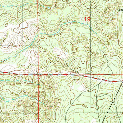 United States Geological Survey Hornbeck, LA (1994, 24000-Scale) digital map
