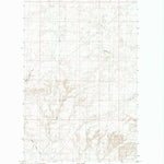 United States Geological Survey Hornbeck Lake, MT (1984, 24000-Scale) digital map