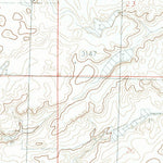 United States Geological Survey Hornbeck Lake, MT (1984, 24000-Scale) digital map