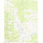 United States Geological Survey Hornbrook, CA (1984, 24000-Scale) digital map