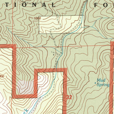 United States Geological Survey Hornbrook, CA (2001, 24000-Scale) digital map
