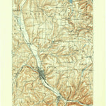 United States Geological Survey Hornell, NY (1918, 62500-Scale) digital map
