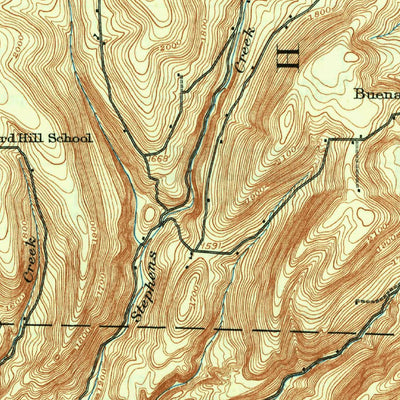 United States Geological Survey Hornell, NY (1918, 62500-Scale) digital map