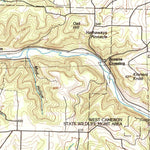 United States Geological Survey Hornell, NY-PA (1986, 100000-Scale) digital map