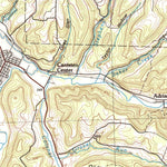 United States Geological Survey Hornell, NY-PA (1986, 100000-Scale) digital map