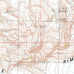 United States Geological Survey Horner Creek, WY (1987, 24000-Scale) digital map