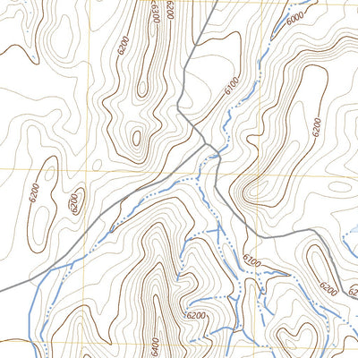 United States Geological Survey Horner Creek, WY (2023, 24000-Scale) digital map