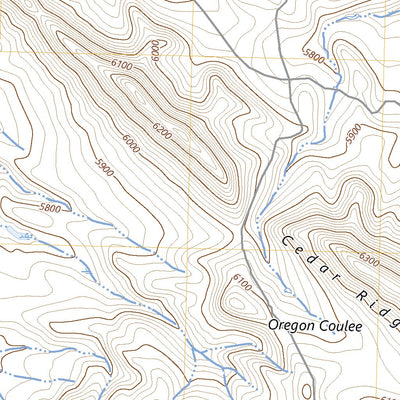 United States Geological Survey Horner Creek, WY (2023, 24000-Scale) digital map
