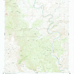 United States Geological Survey Horner Mountain, AZ (1967, 24000-Scale) digital map