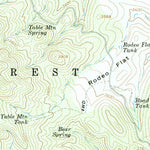 United States Geological Survey Horner Mountain, AZ (1967, 24000-Scale) digital map