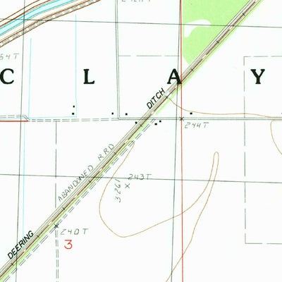 United States Geological Survey Hornersville, MO (1983, 24000-Scale) digital map