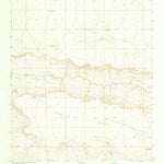 United States Geological Survey Horney Ranch, NM (1966, 24000-Scale) digital map