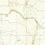 United States Geological Survey Horney Ranch, NM (1966, 24000-Scale) digital map
