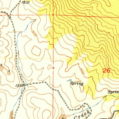 United States Geological Survey Hornitos, CA (1949, 24000-Scale) digital map