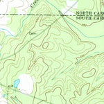 United States Geological Survey Hornsboro, SC-NC (1971, 24000-Scale) digital map