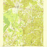 United States Geological Survey Hornsby, TN (1951, 24000-Scale) digital map