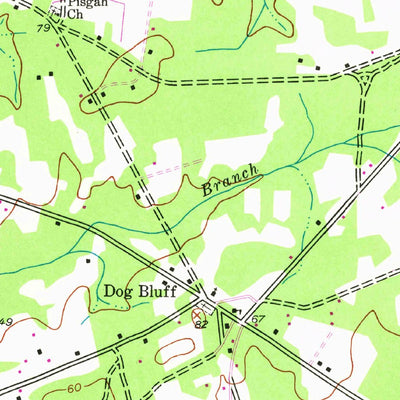 United States Geological Survey Horry, SC (1943, 24000-Scale) digital map