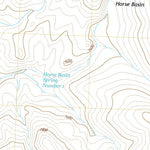 United States Geological Survey Horse Basin, ID (2020, 24000-Scale) digital map