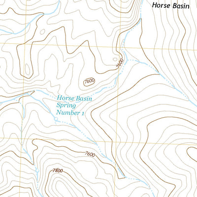 United States Geological Survey Horse Basin, ID (2020, 24000-Scale) digital map