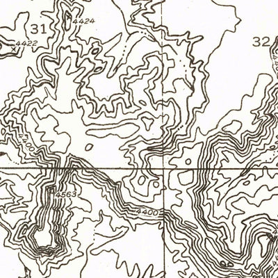 United States Geological Survey Horse Bench East, UT (1954, 24000-Scale) digital map