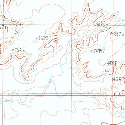 United States Geological Survey Horse Bench West, UT (1988, 24000-Scale) digital map