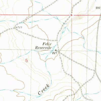 United States Geological Survey Horse Butte, ID (1980, 24000-Scale) digital map