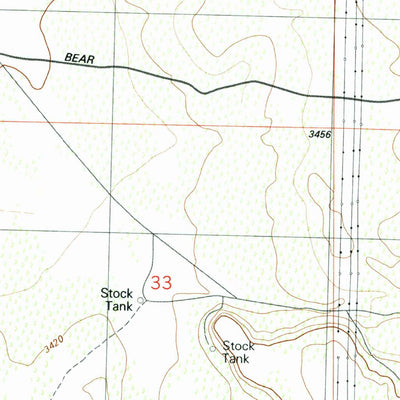 United States Geological Survey Horse Butte, OR (1988, 24000-Scale) digital map