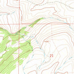 United States Geological Survey Horse Butte, WY (1967, 24000-Scale) digital map