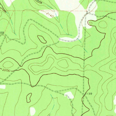 United States Geological Survey Horse Camp Waterhole, TX (1971, 24000-Scale) digital map