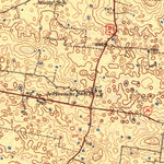 United States Geological Survey Horse Cave, KY (1938, 62500-Scale) digital map