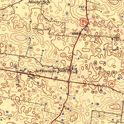 United States Geological Survey Horse Cave, KY (1938, 62500-Scale) digital map