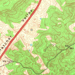 United States Geological Survey Horse Cave, KY (1966, 24000-Scale) digital map