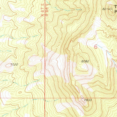 United States Geological Survey Horse Corral Pass, NV (1973, 24000-Scale) digital map