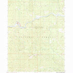 United States Geological Survey Horse Creek, CA (1983, 24000-Scale) digital map