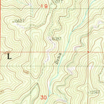 United States Geological Survey Horse Creek, CA (1983, 24000-Scale) digital map